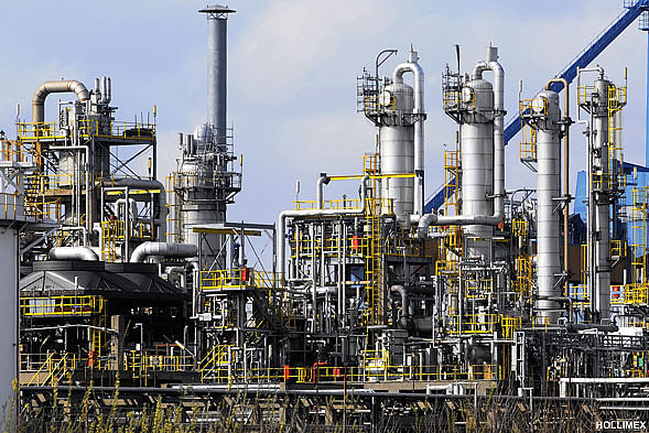 olie-, gas- en petrochemische industrie